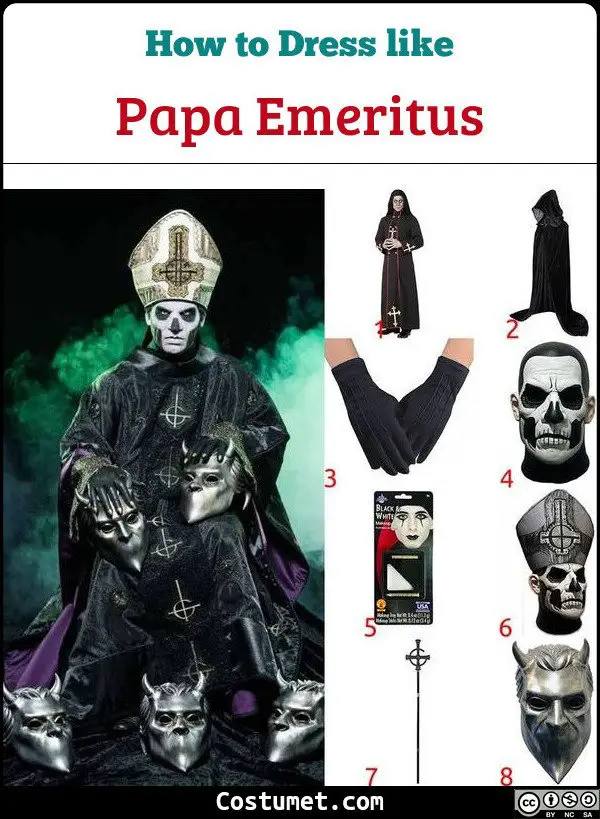 Papa Emeritus Costume for Cosplay & Halloween