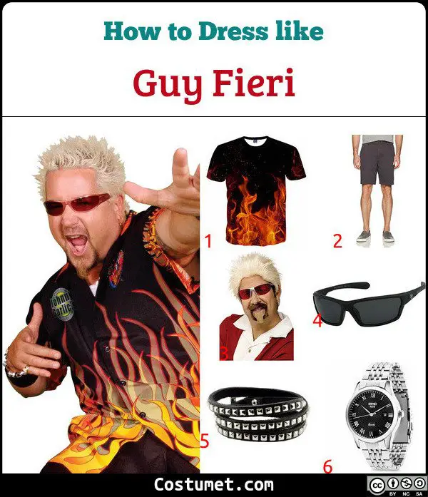 Guy Fieri Costume for Cosplay & Halloween