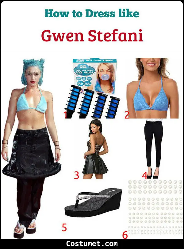 Gwen Stefani Costume for Cosplay & Halloween