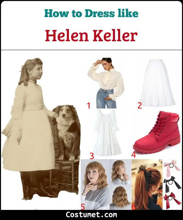 Helen Keller Costume for Cosplay & Halloween