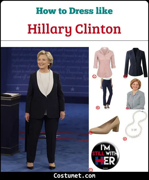 Hillary Clinton Costume for Cosplay & Halloween