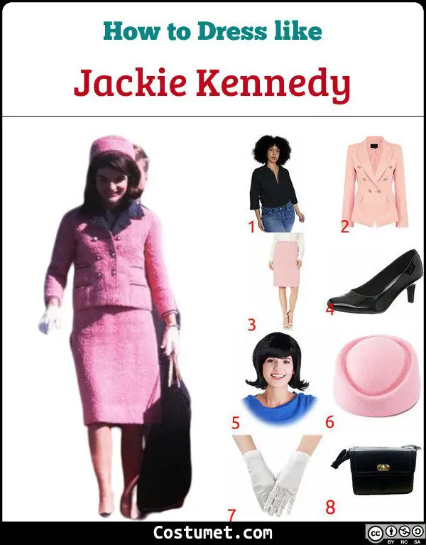 Jackie Kennedy Costume for Cosplay & Halloween