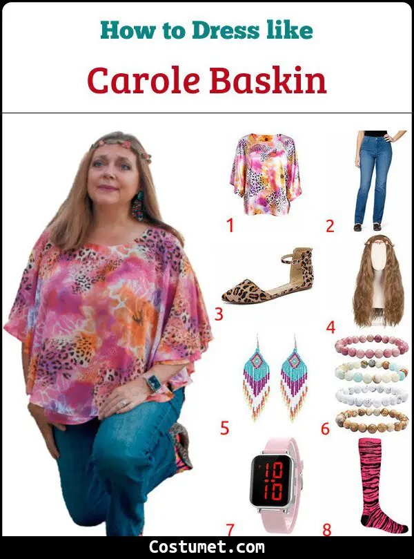 Carole Baskin Costume for Cosplay & Halloween