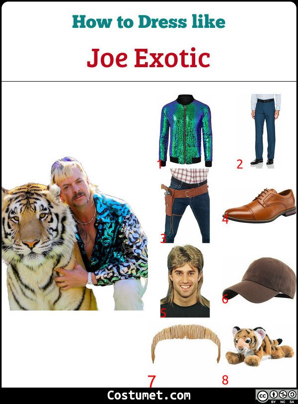 Joe Exotic Costume for Cosplay & Halloween