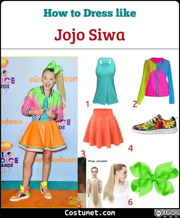 Jojo Siwa Costume for Cosplay & Halloween