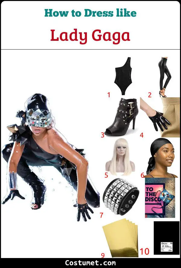 Lady Gaga Costume for Cosplay & Halloween