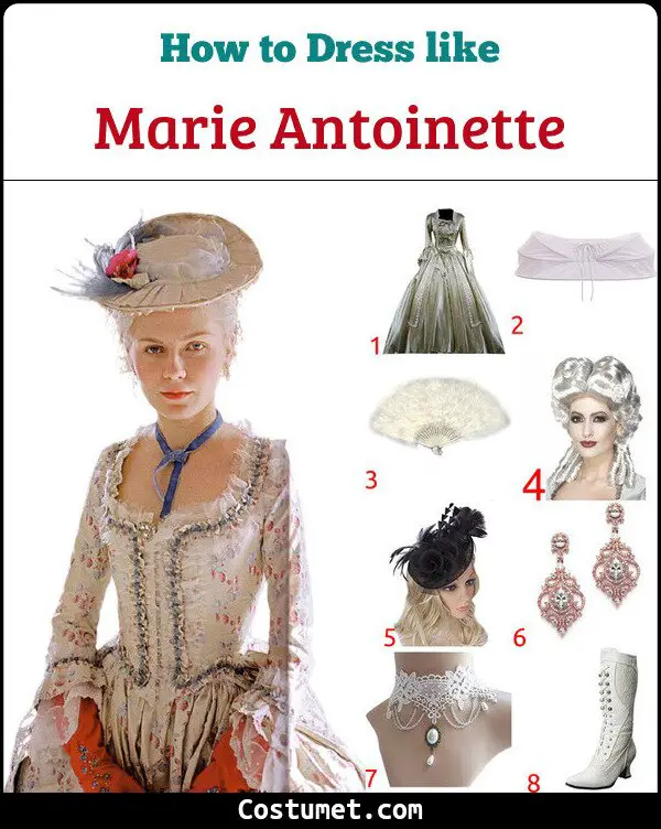 Marie Antoinette Costume for Cosplay & Halloween