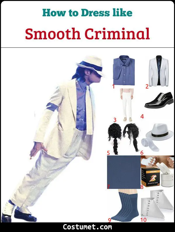 Smooth Criminal Costume for Cosplay & Halloween