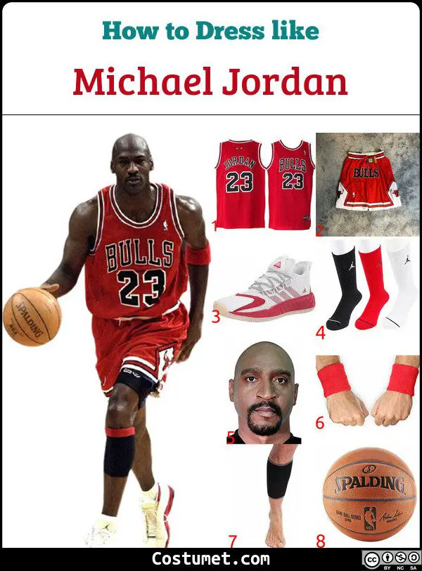 Michael Jordan Costume for Cosplay & Halloween