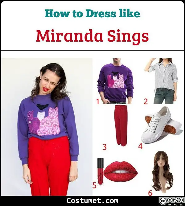 Miranda Sings Costume for Cosplay & Halloween