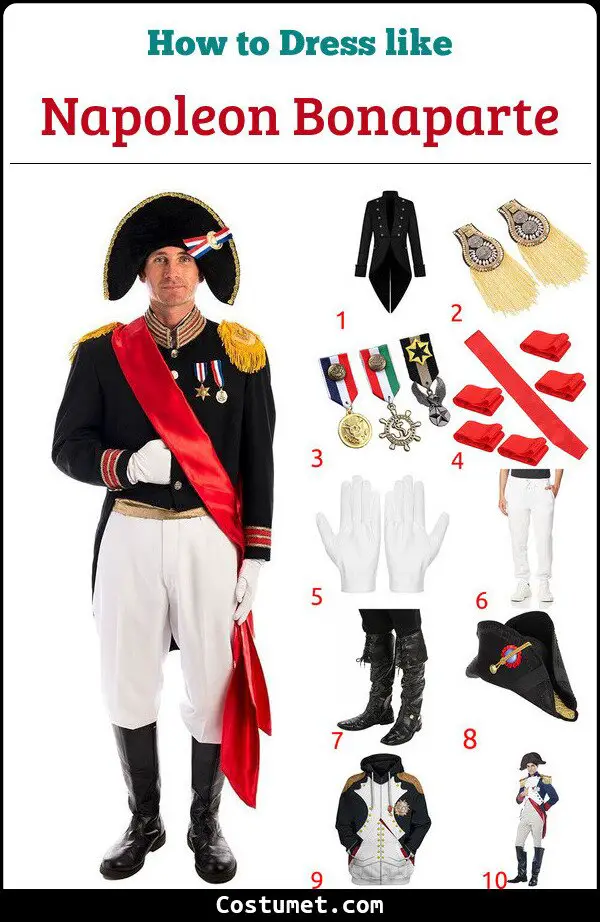 Napoleon Bonaparte Costume for Cosplay & Halloween