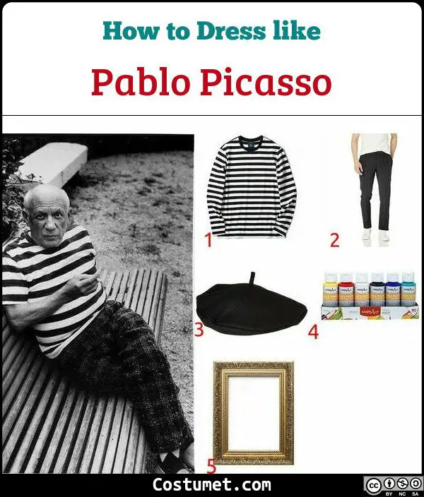 Pablo Picasso Costume for Cosplay & Halloween