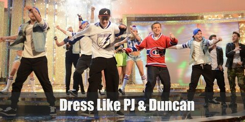 Their get-up may not be in now, but PJ and Duncan’s style is a good representation of early 2000’s street fashion