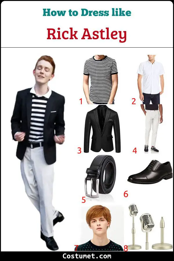 Rick Astley Costume for Cosplay & Halloween