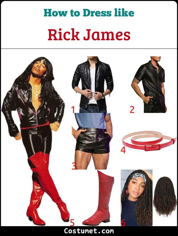 Rick James Costume for Cosplay & Halloween