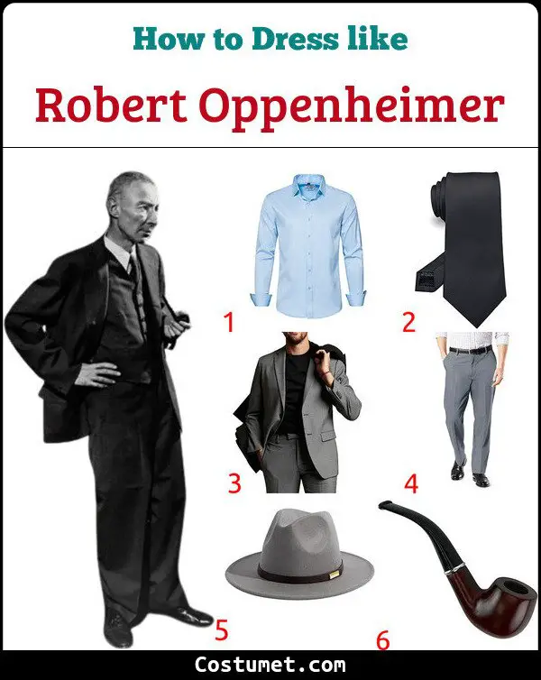 Robert Oppenheimer Costume for Cosplay & Halloween