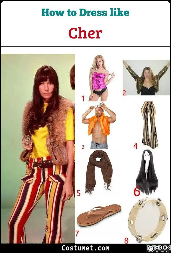 Cher Costume for Cosplay & Halloween