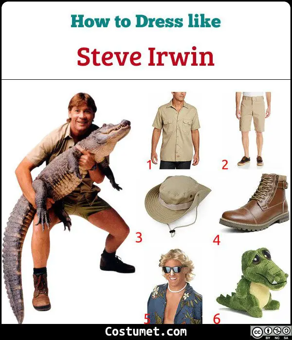 Steve Irwin Costume for Cosplay & Halloween