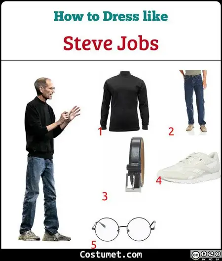 Steve Jobs Costume for Cosplay & Halloween 2023