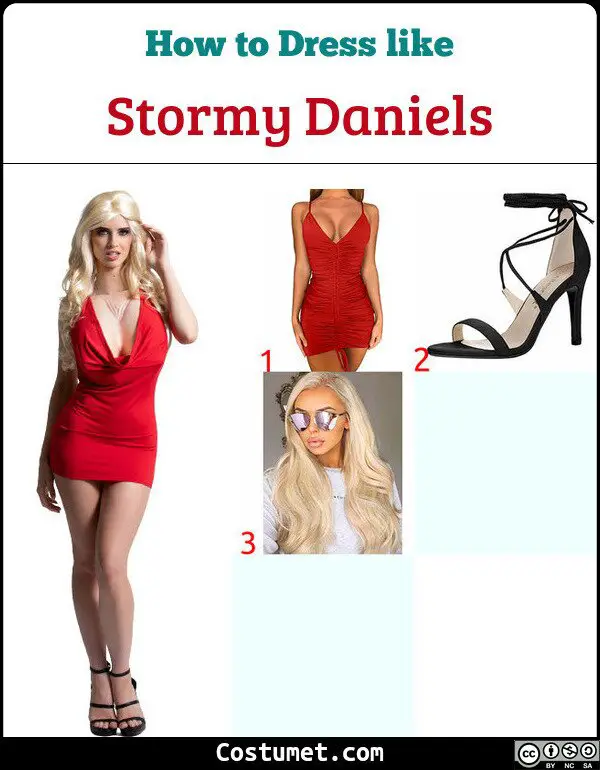Stormy Daniels Costume for Cosplay & Halloween