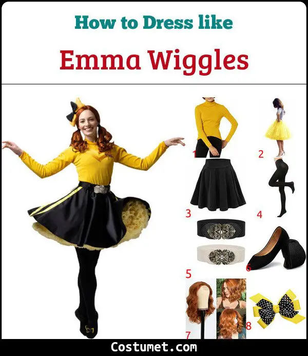 Emma Wiggles Costume for Cosplay & Halloween