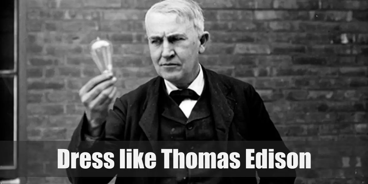 Thomas Edison Costume for Cosplay & Halloween