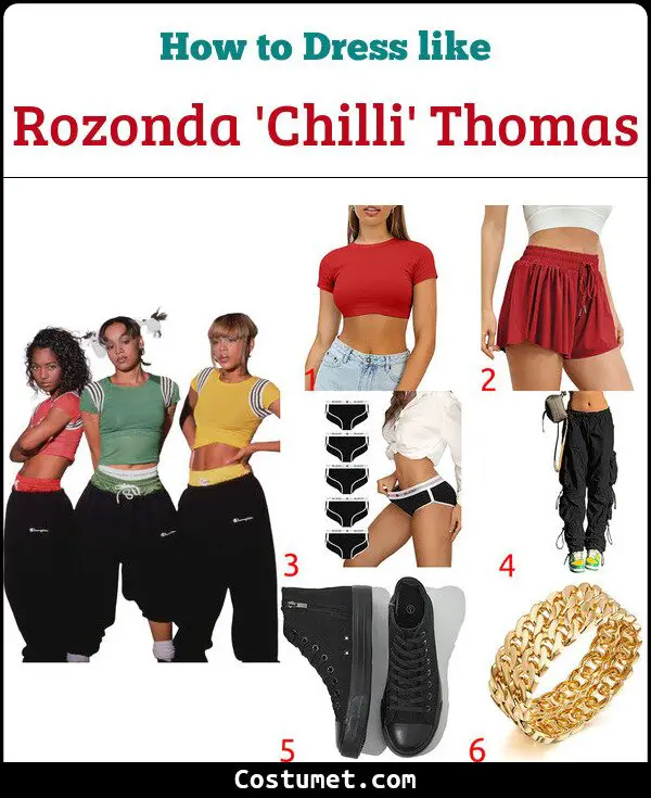 Rozonda 'Chilli' Thomas Costume for Cosplay & Halloween