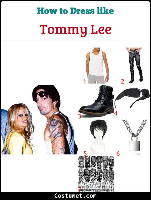 Tommy Lee Costume for Cosplay & Halloween