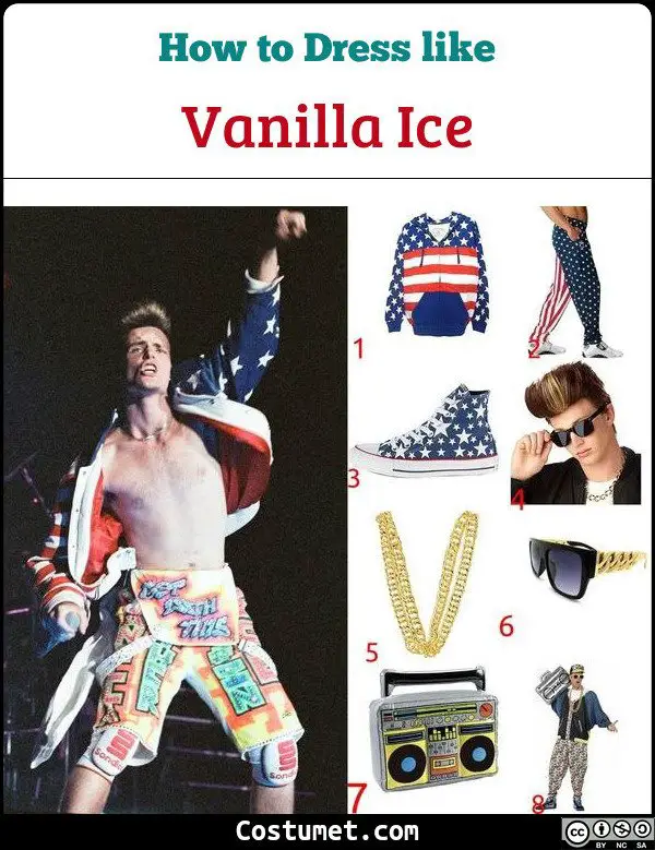 Vanilla Ice Costume for Cosplay & Halloween