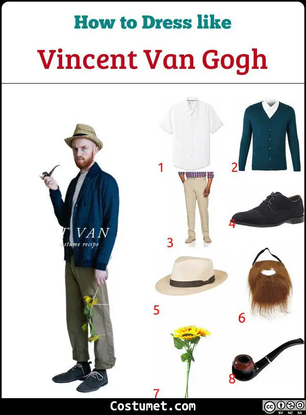 Vincent Van Gogh Costume for Cosplay & Halloween