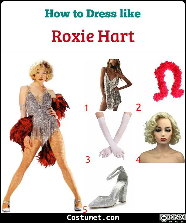 Roxie Hart Costume for Cosplay & Halloween