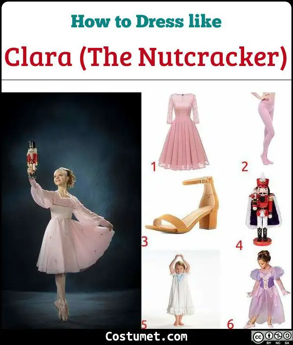 Clara The Nutcracker Costume for Cosplay & Halloween