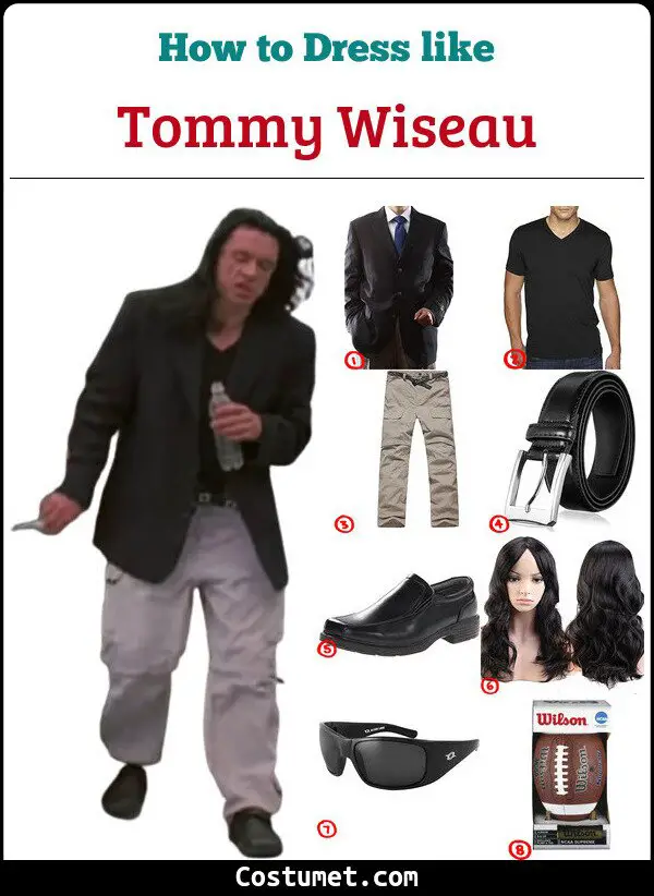 Tommy Wiseau Costume for Cosplay & Halloween