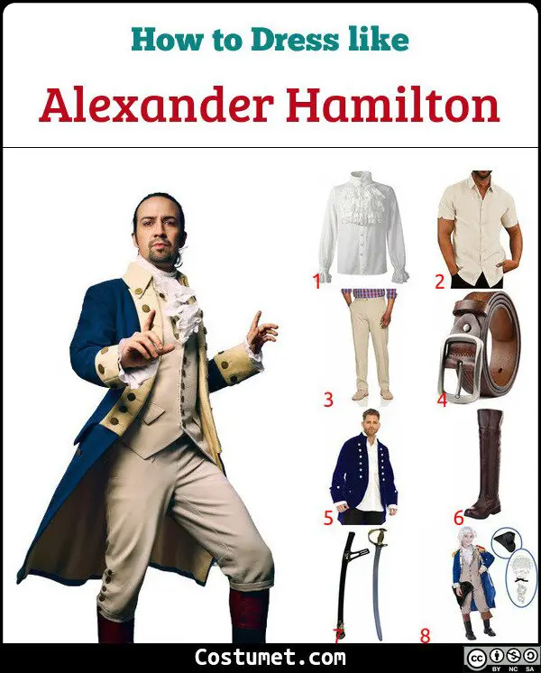 Alexander Hamilton Costume for Cosplay & Halloween