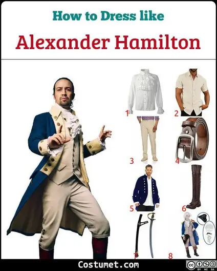 Alexander Hamilton Costume for Cosplay & Halloween 2023