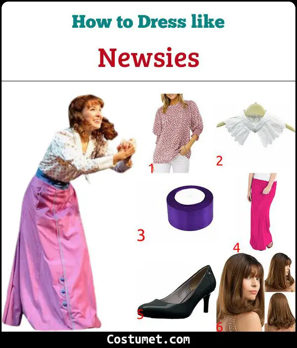 Newsies Costume for Cosplay & Halloween