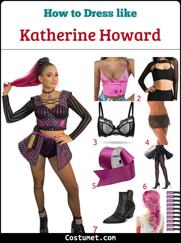 Katherine Howard Costume for Cosplay & Halloween
