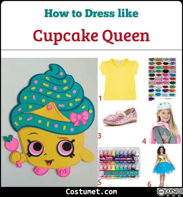 Cupcake Queen Costume for Cosplay & Halloween