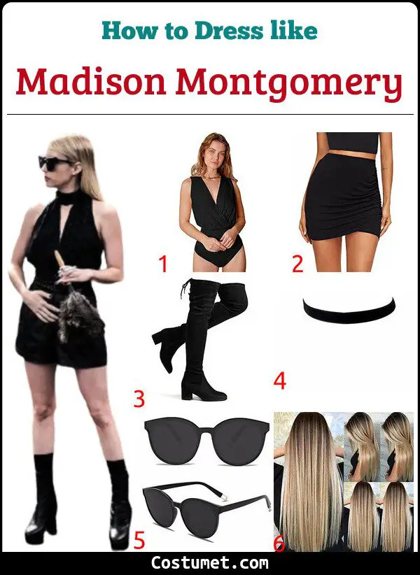 Madison Montgomery Costume for Cosplay & Halloween