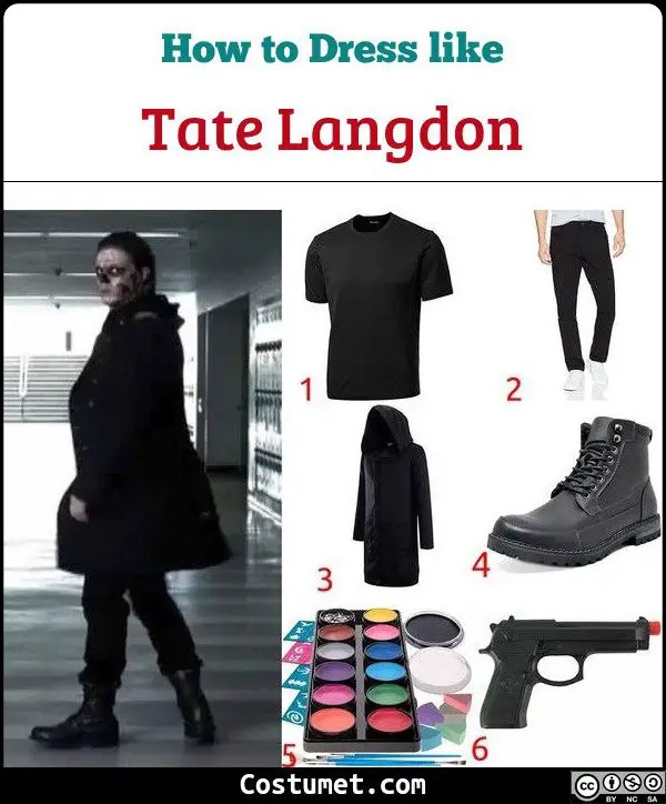 Tate Langdon Costume for Cosplay & Halloween