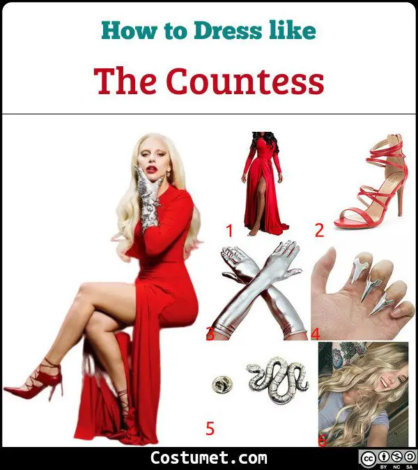 The Countess Costume for Cosplay & Halloween