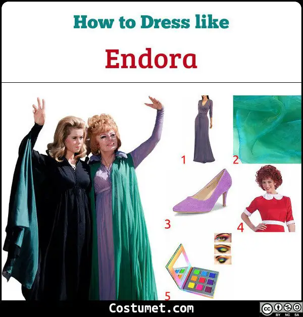 Endora Costume for Cosplay & Halloween