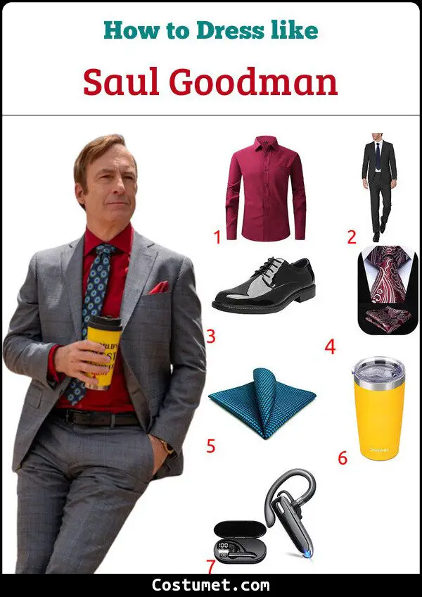 Saul Goodman Costume for Cosplay & Halloween