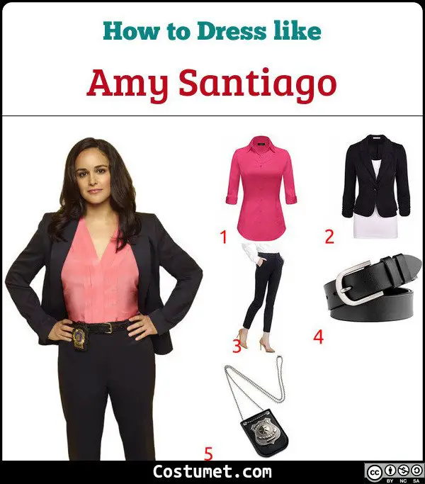 Amy Santiago Costume for Cosplay & Halloween