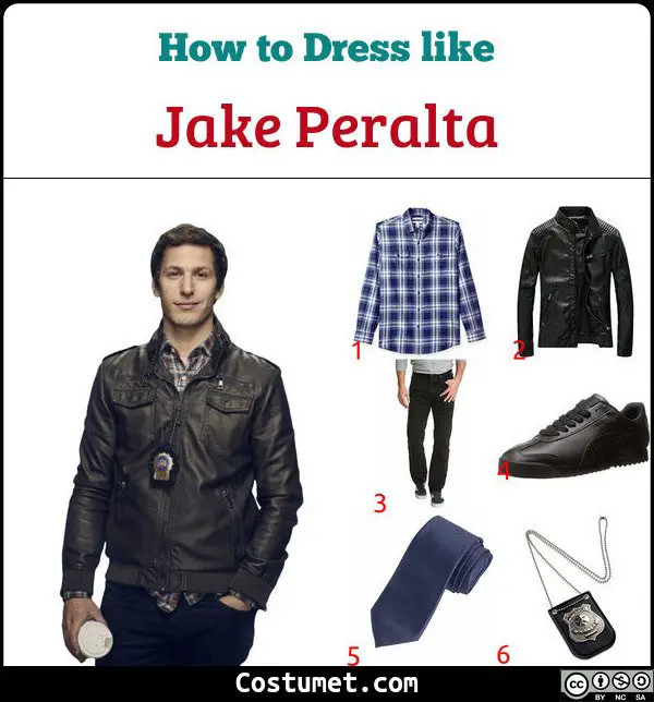 Jake Peralta Costume for Cosplay & Halloween