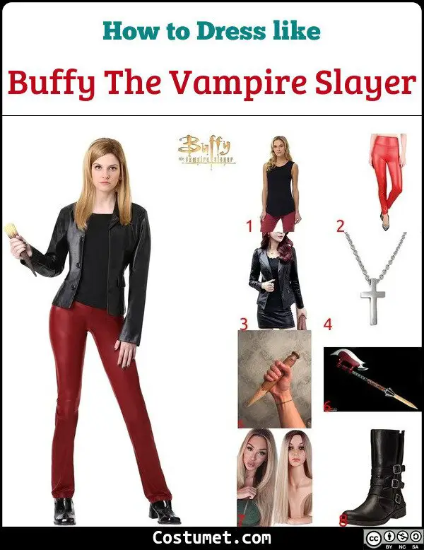 Buffy The Vampire Slayer Costume for Cosplay & Halloween