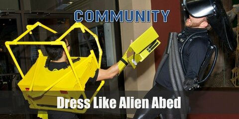 Abed’s Alien costume was something to talk about because it looked creative and a lot of fun, yet it was confusing for some fans wouldn’t know it was an Alien costume if Troy didn’t show up in the Exo-suit.
