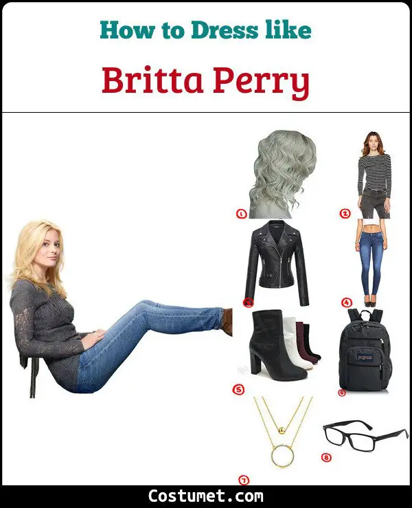 Britta Perry Costume for Cosplay & Halloween