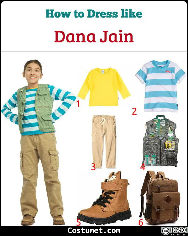 Dana Jain Costume for Cosplay & Halloween