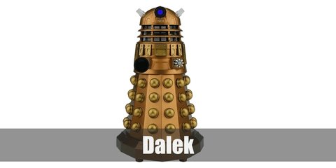  It’s easy to create a Dalek-inspired outfit. All you need is a brown top, a gold skirt, and a few craft pieces.  